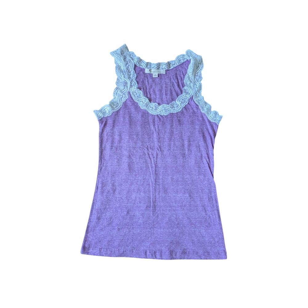 Y2K Deadstock Forever 21 Babydoll Lace Cami M Purple Coquette Kawaii